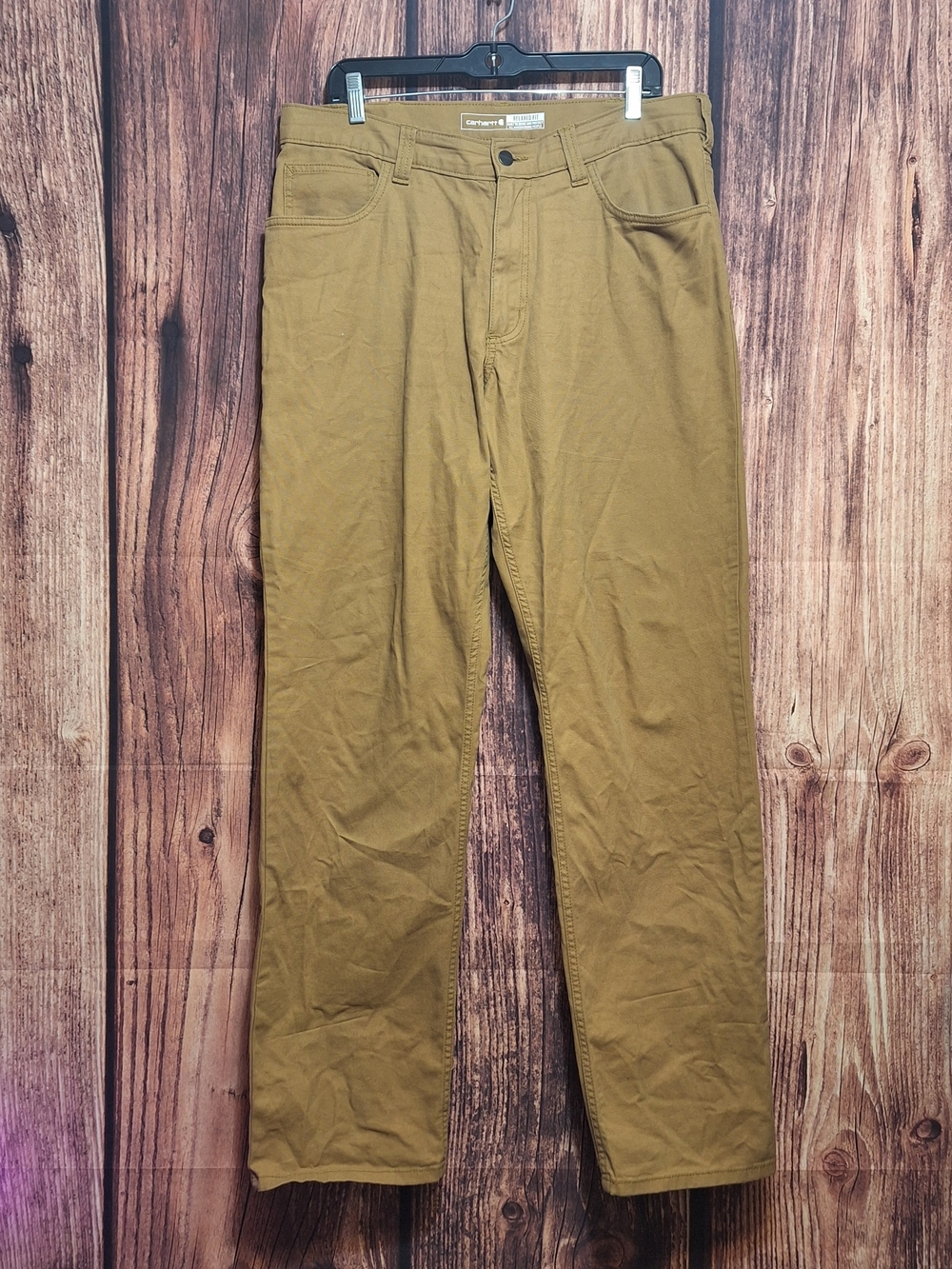 Carhartt Rugged Flex Mens Relaxed Fit Work Pants Size 34/34